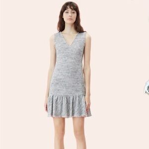 Rebecca Taylor Sleeveless Tweed Dress